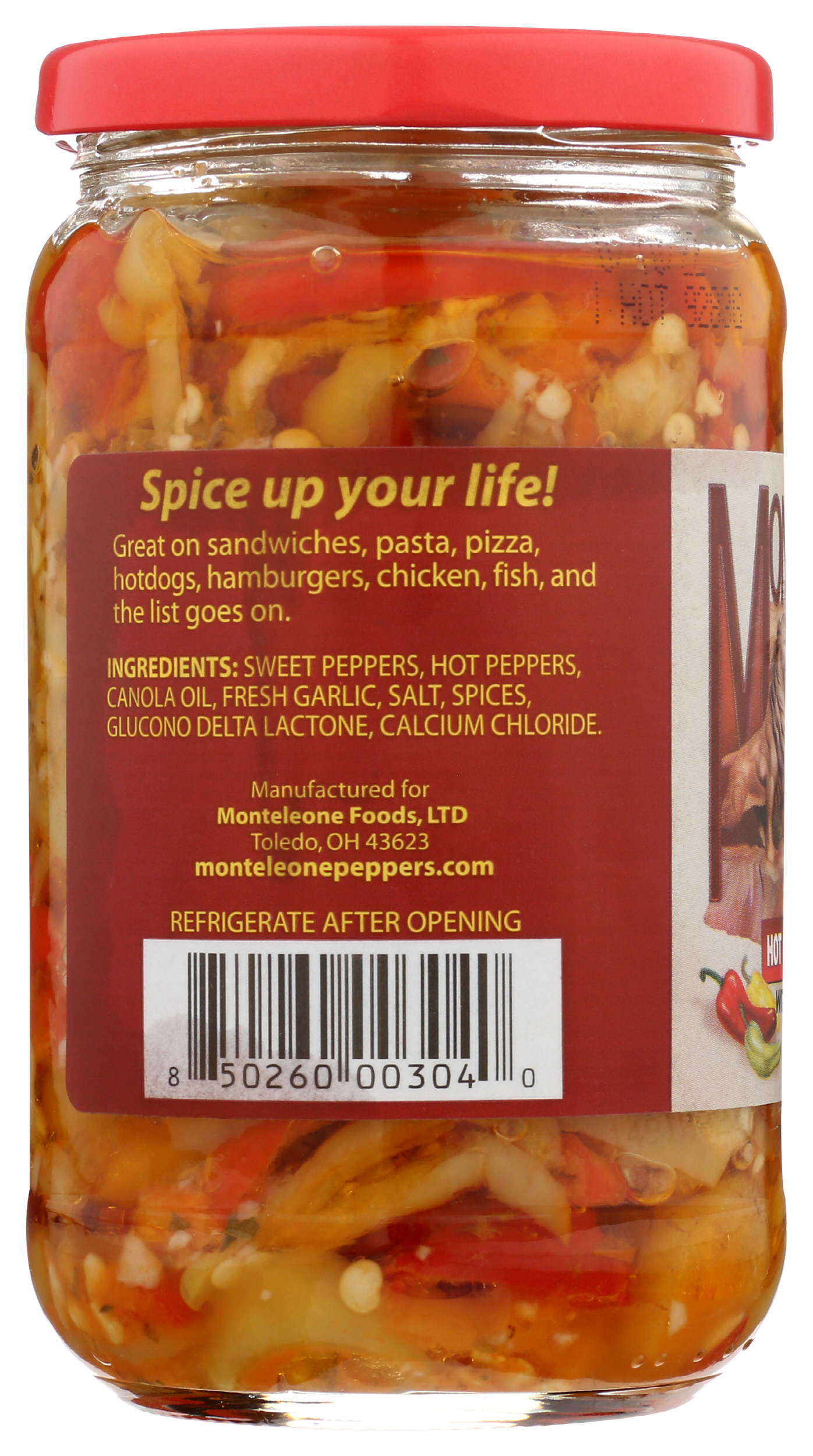 Hot Peppers in Oil
