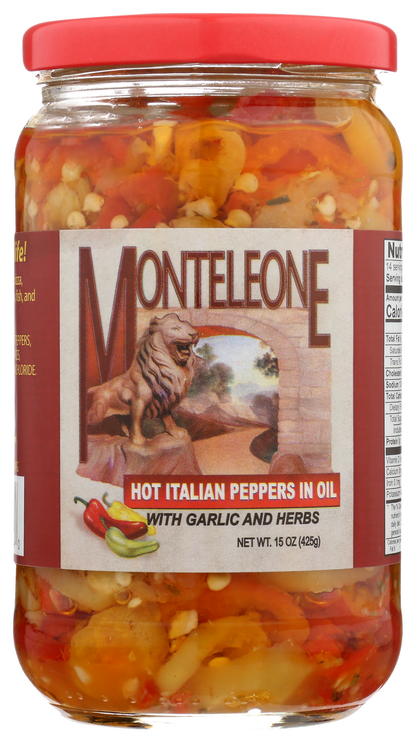 Hot Peppers in Oil